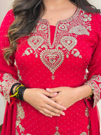 E104 3PC SHARARA SUIT