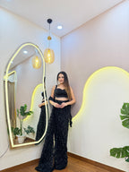 E608 AARFA REGAL DRAPE SAREE