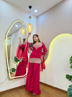 E858 3PC SHARARA SUIT