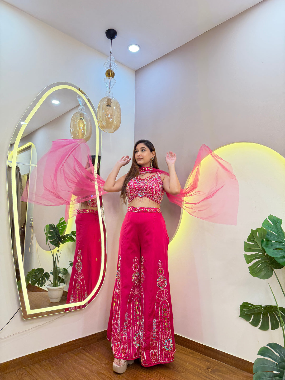 E827 3PC SHARARA SET