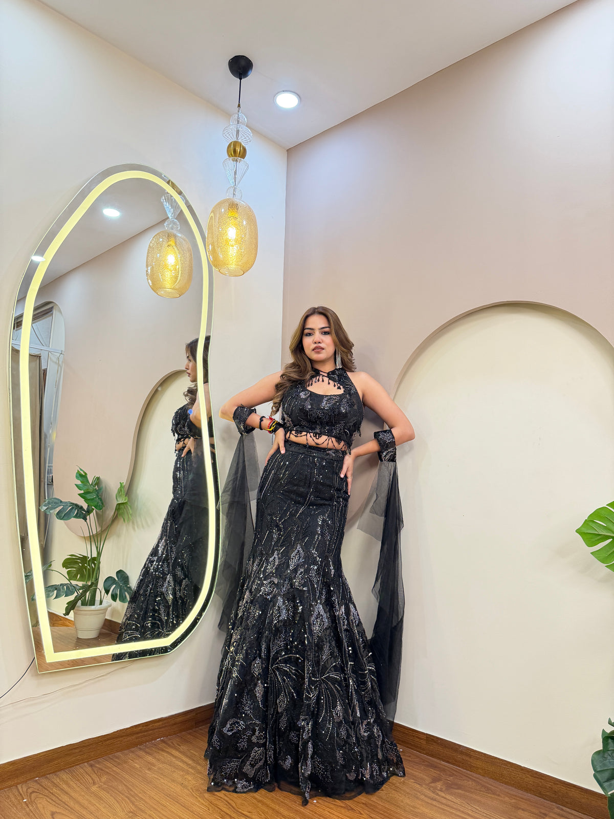 E484 MERMAID LEHENGA