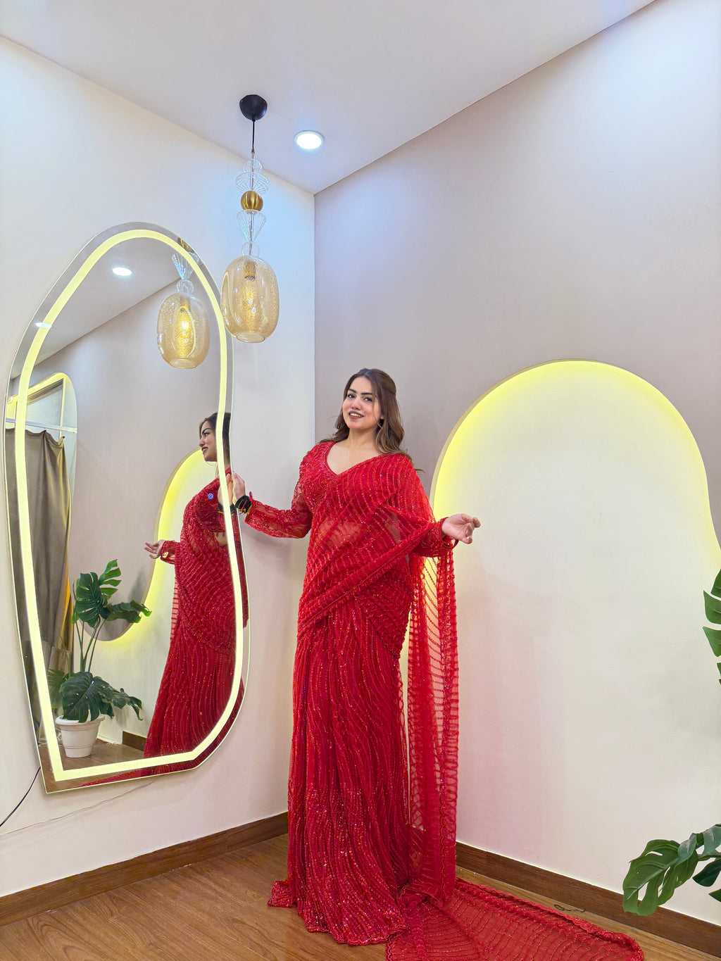 E624 DRAPE SAREE