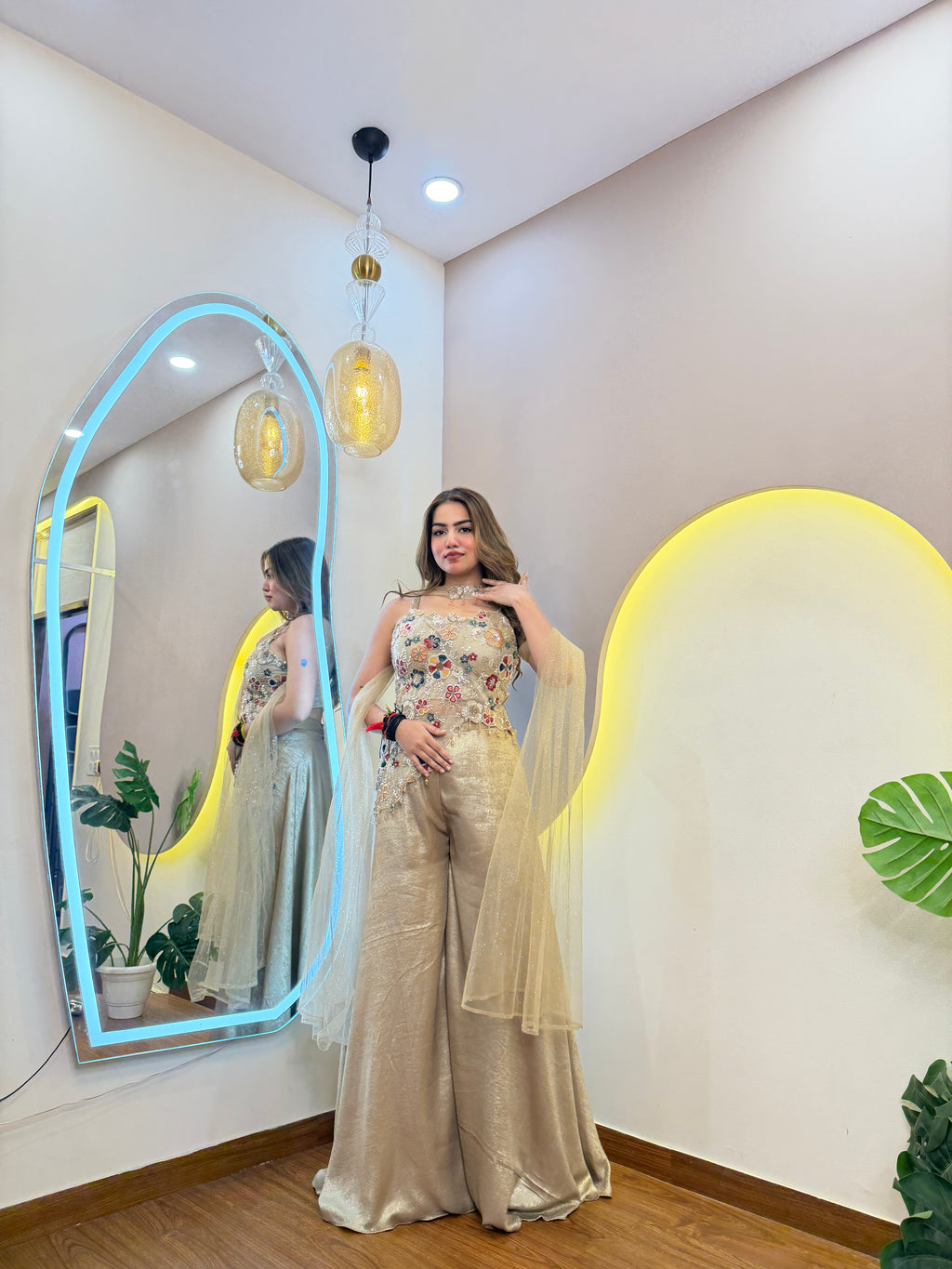 E536 3PC SHARARA SET