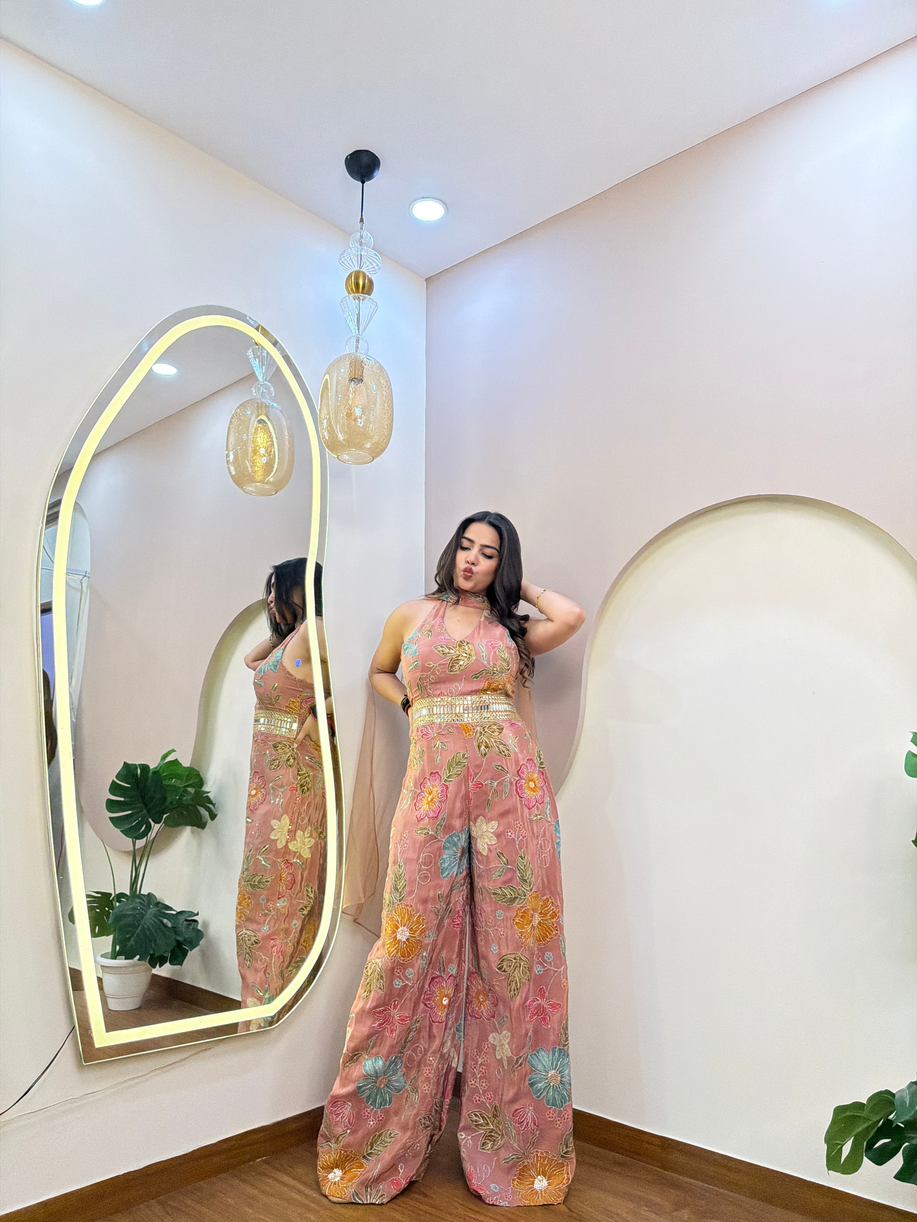 E79 INDO WESTERN JUMPSUIT
