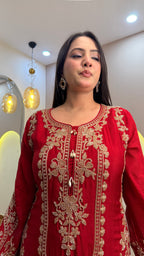 F134 3PC SHARARA SUIT