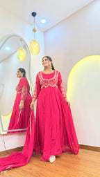 E986 ANARKALI GOWN SUIT