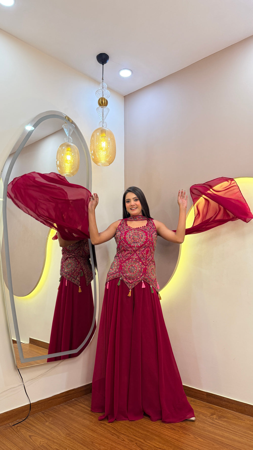 F107 3PC SHARARA SET