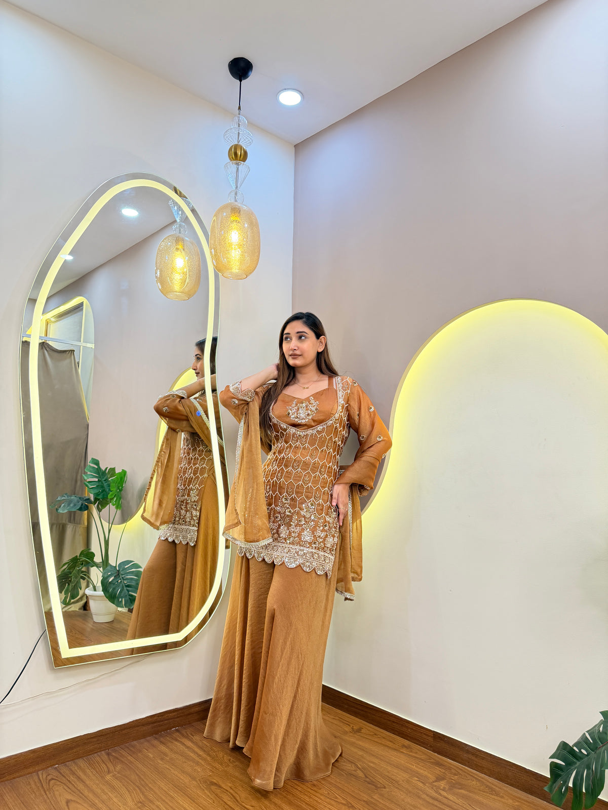 E56 4PC SHARARA SUIT