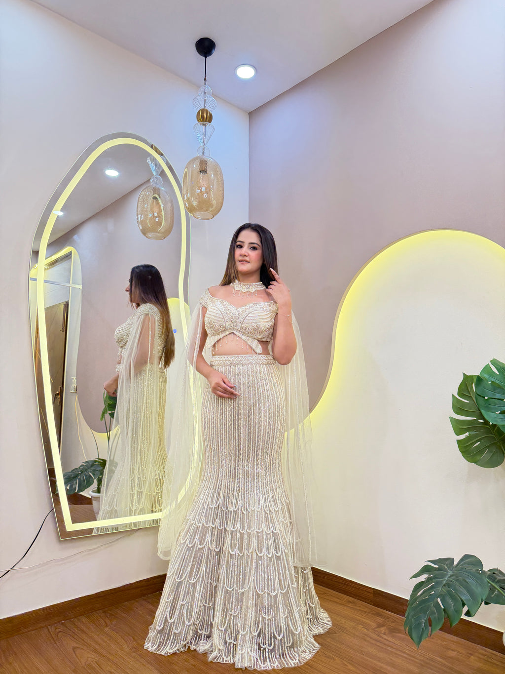 E545 MERMAID LEHENGA