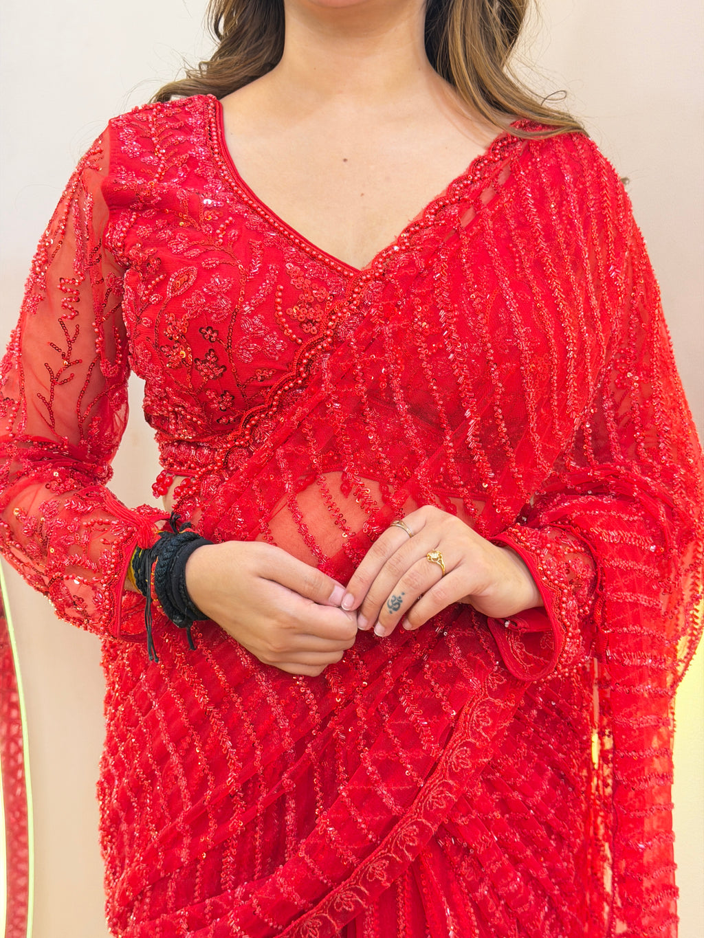 E624 DRAPE SAREE