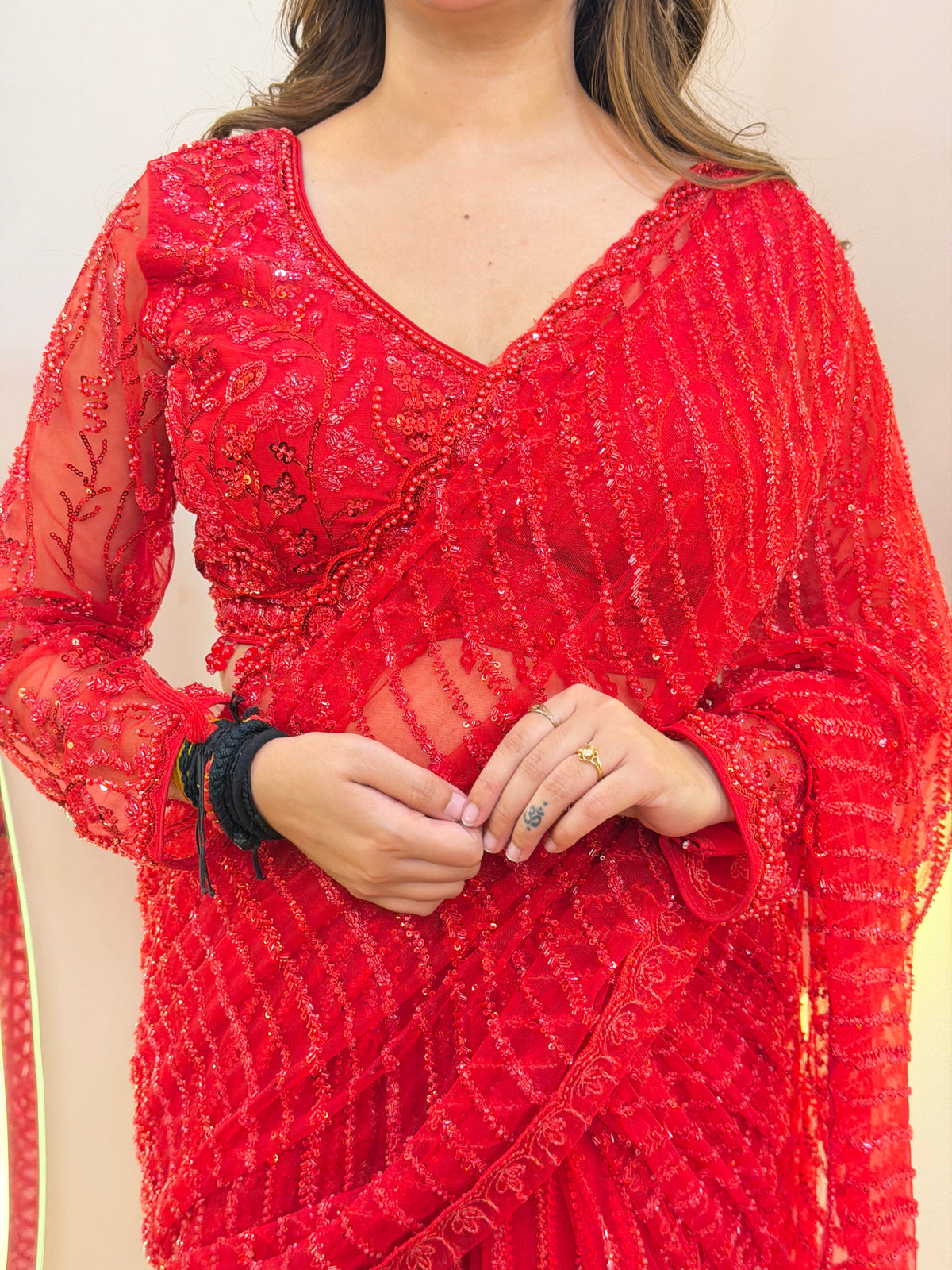 E624 DRAPE SAREE
