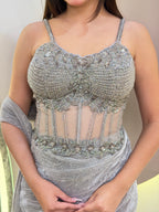 E564 PREMIUM DRAPE SAREE