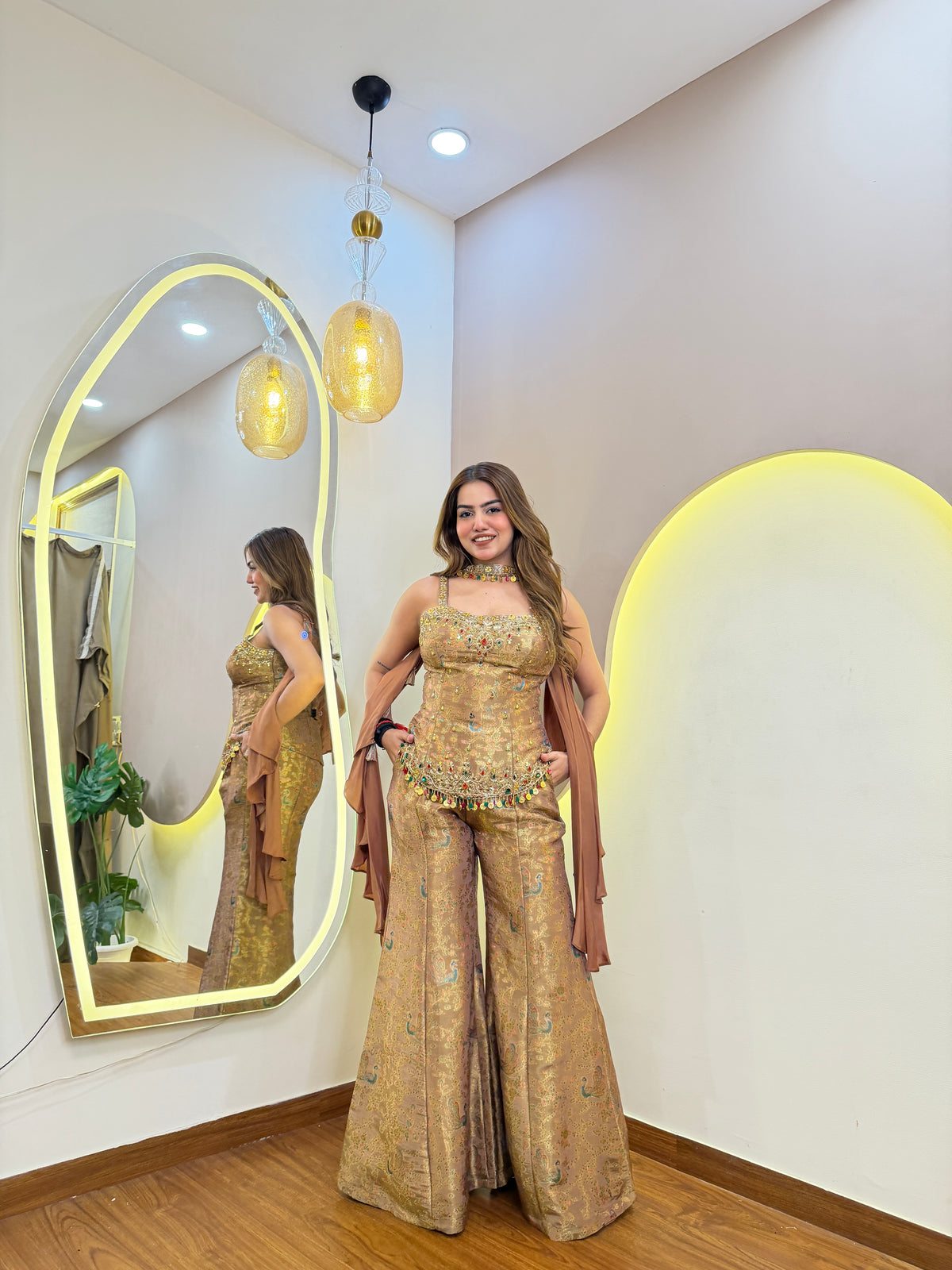 E597 3PC SHARARA SET