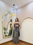 E402 CROP TOP SKIRT