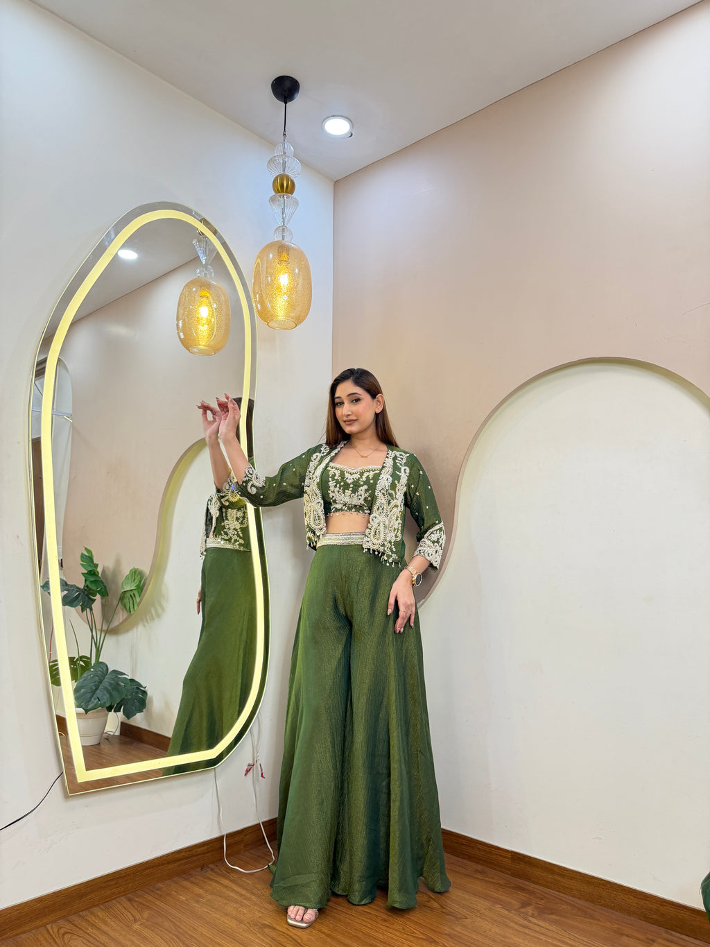 E33 SHARARA SET WITH JACKET