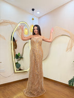 E496 ONE PIECE GOWN