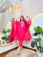 B347 Kaftan Tulip Pant with Potli