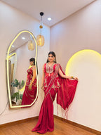 E594 DRAPE SAREE