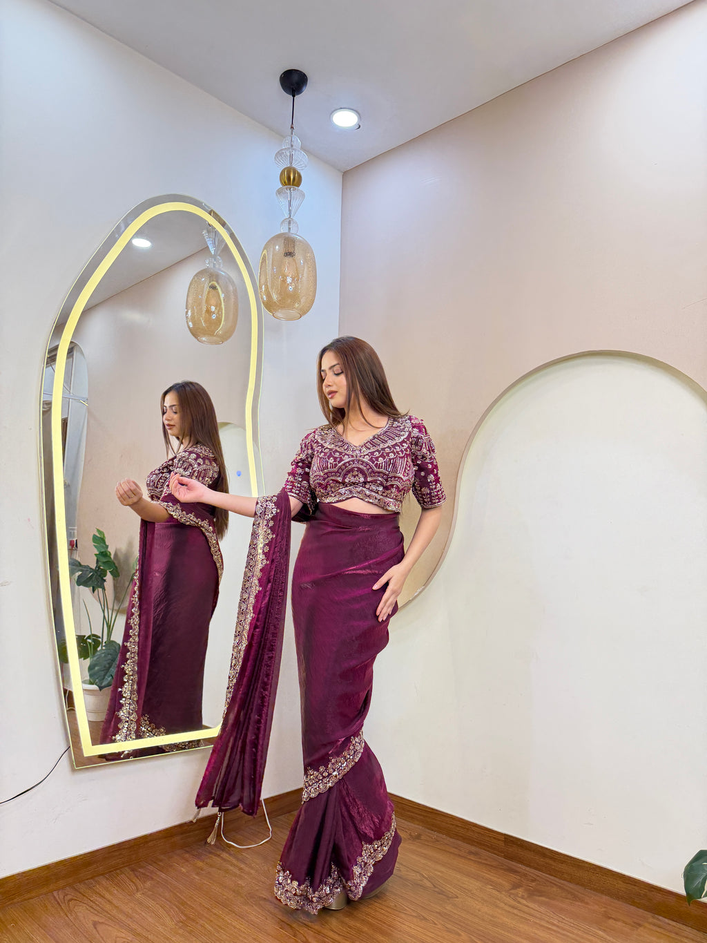 E58 DRAPE SAREE