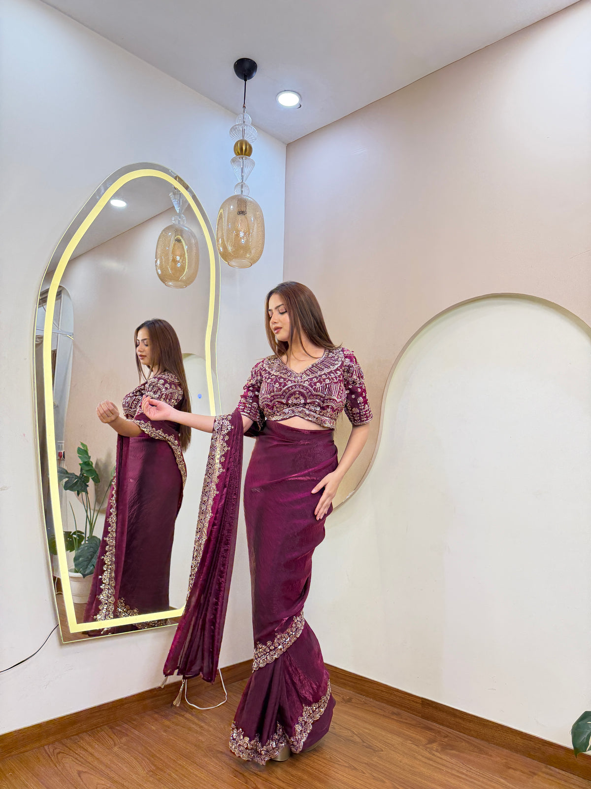 E58 DRAPE SAREE