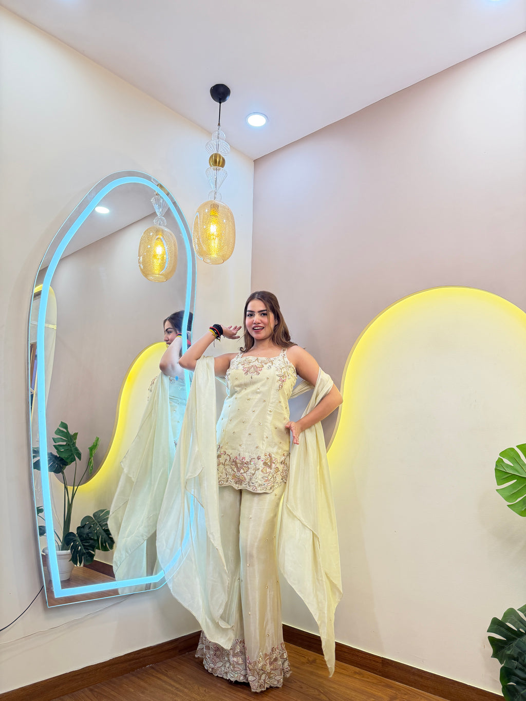E266 3PC SHARARA SET