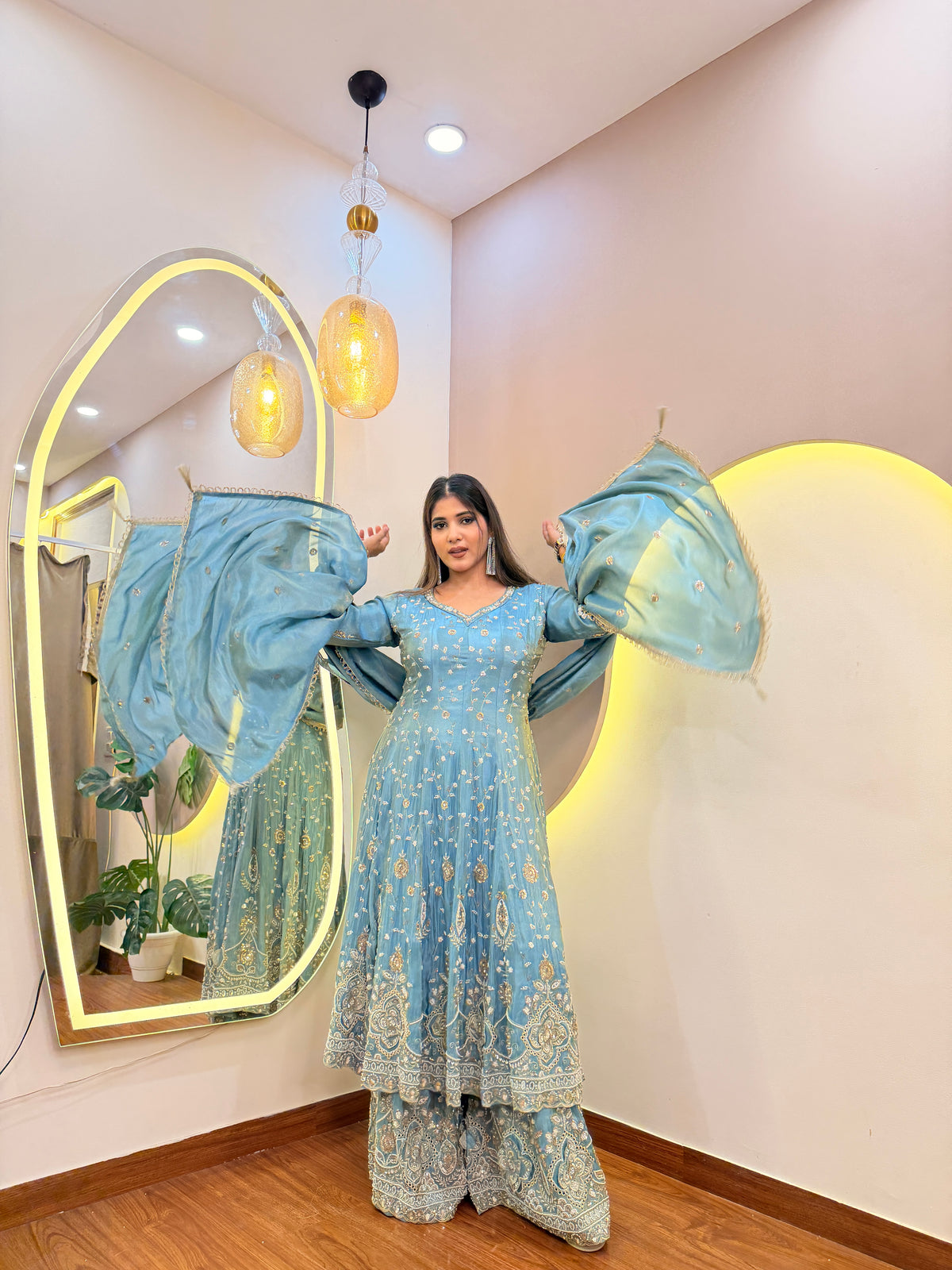 E743 ANARKALI SUIT