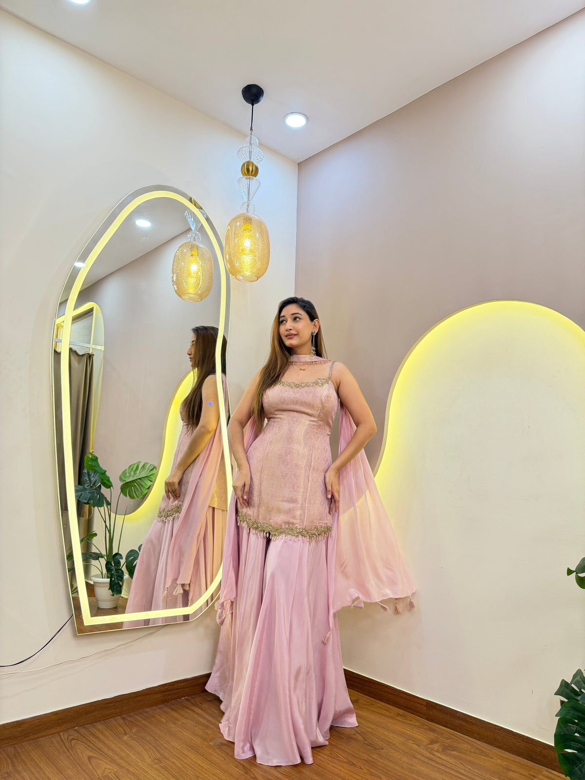 E915 3PC SHARARA SET
