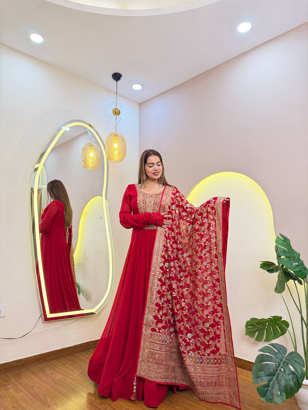 E356 ANARKALI GOWN