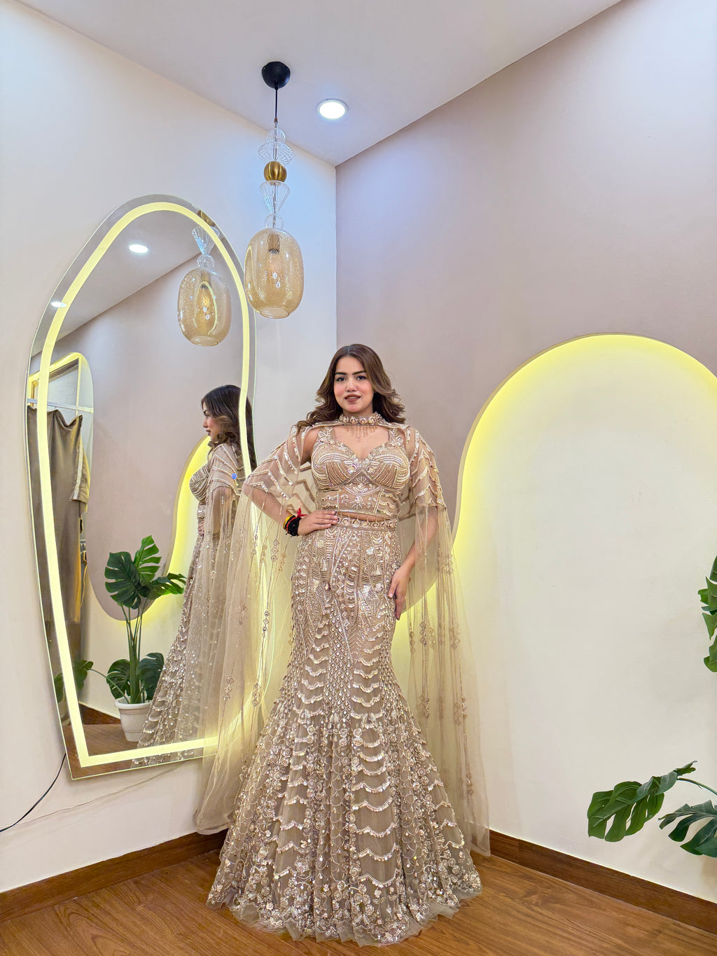 E546 MERMAID LEHENGA