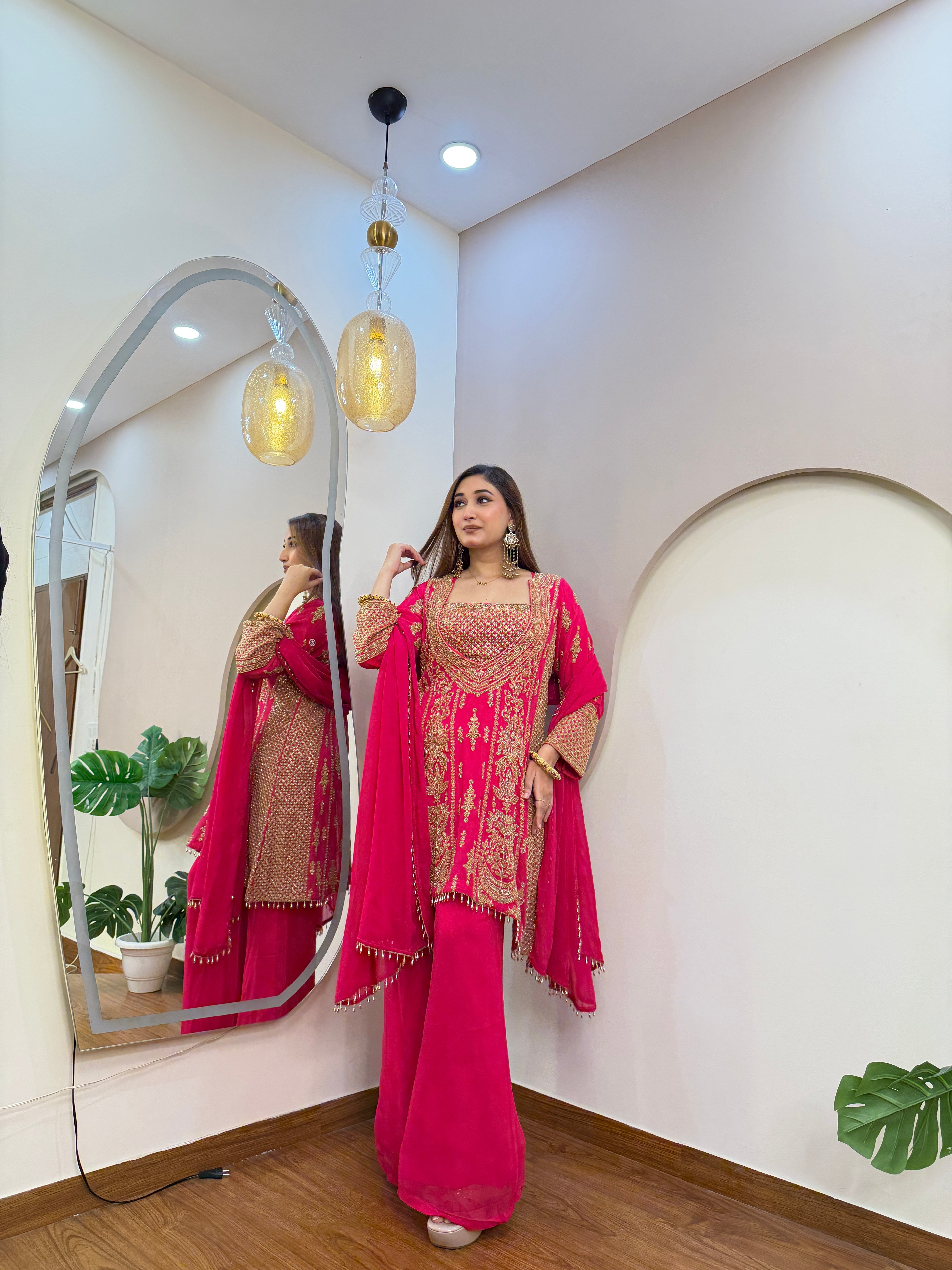 E360 4PC SHARARA SUIT