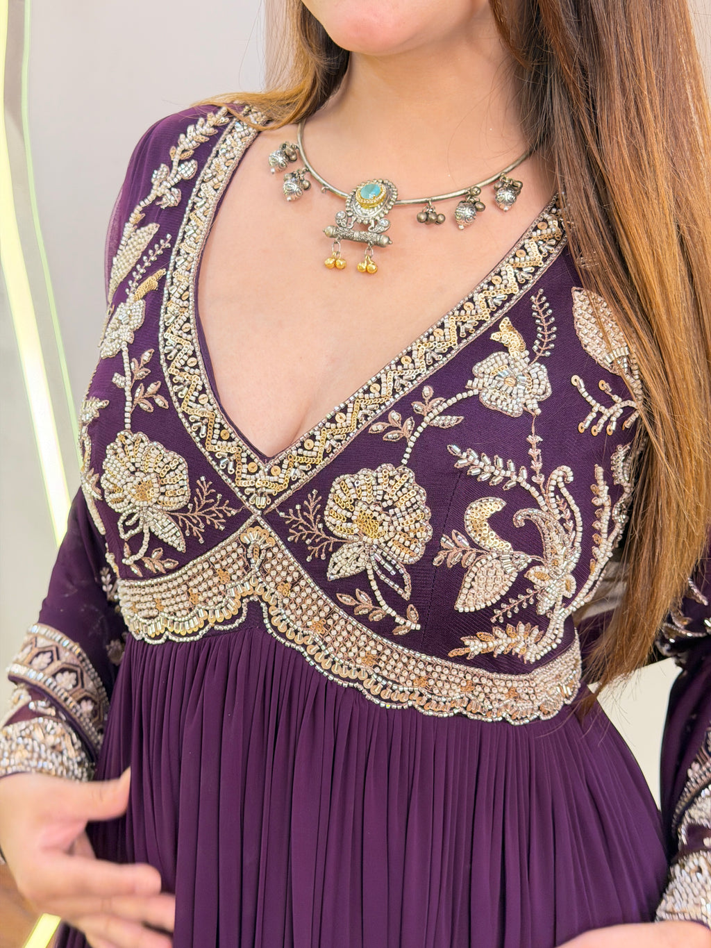 E345 AARFA REGAL ANARKALI