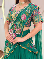 E450 AARFA REGAL LEHENGA SAREE