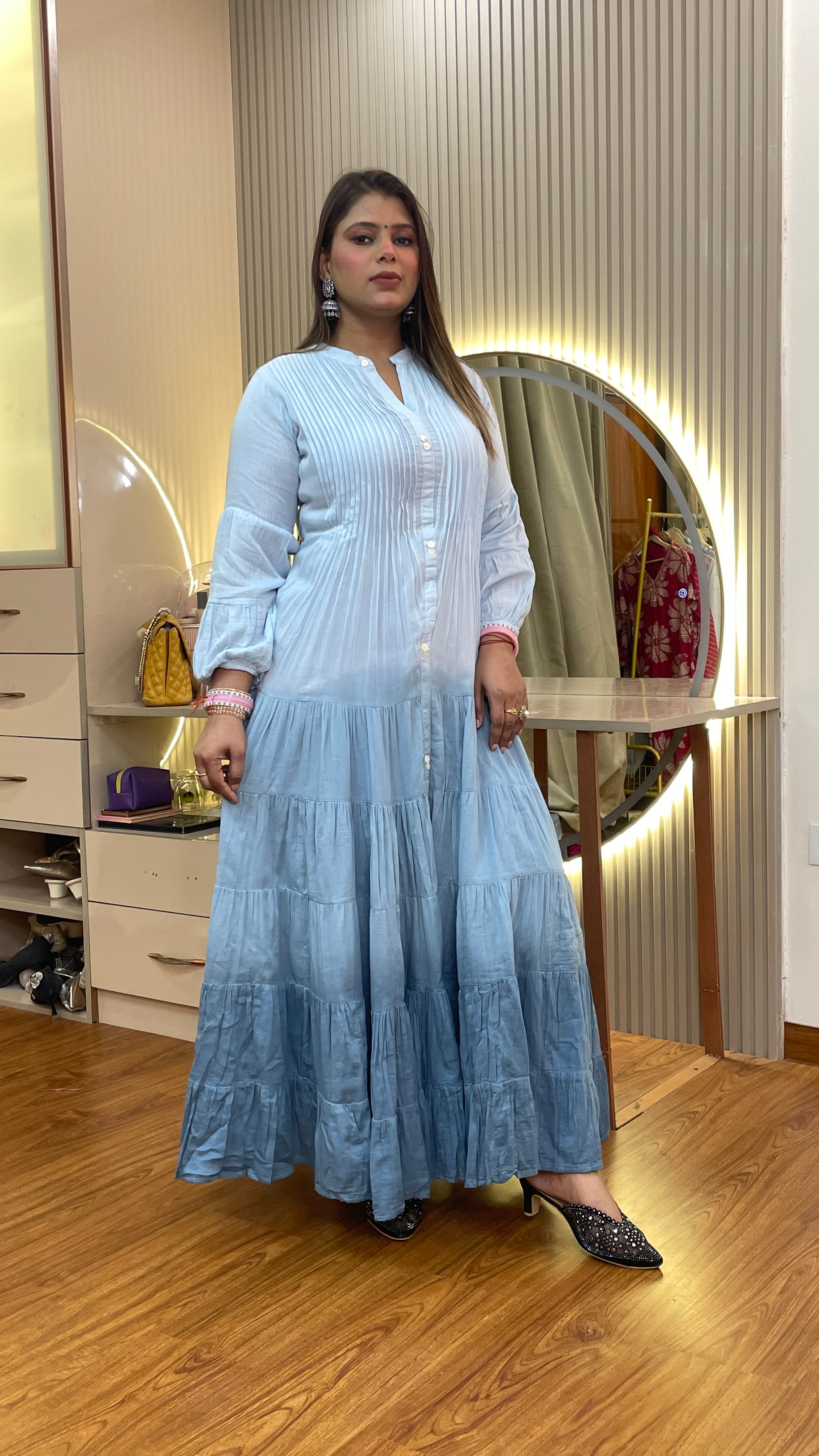 B925 COTTON 1  PC GOWN