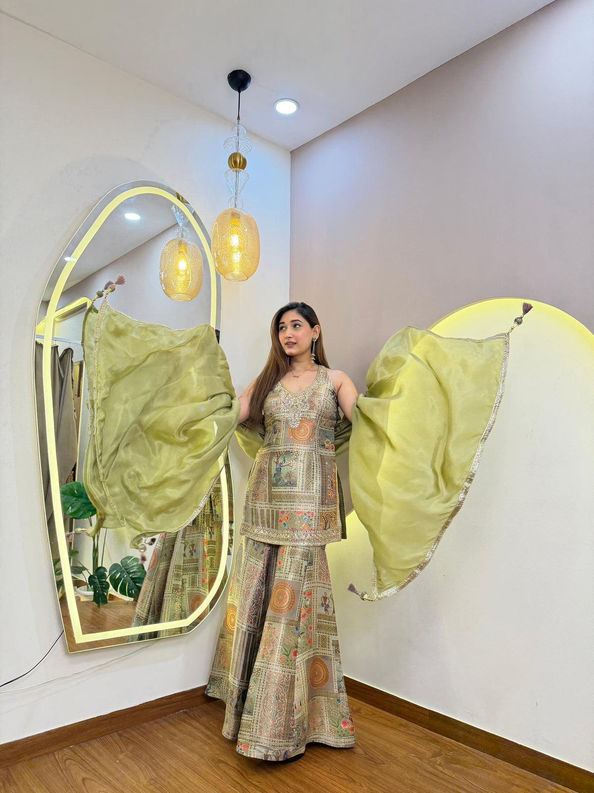 E775 3PC SHARARA SUIT