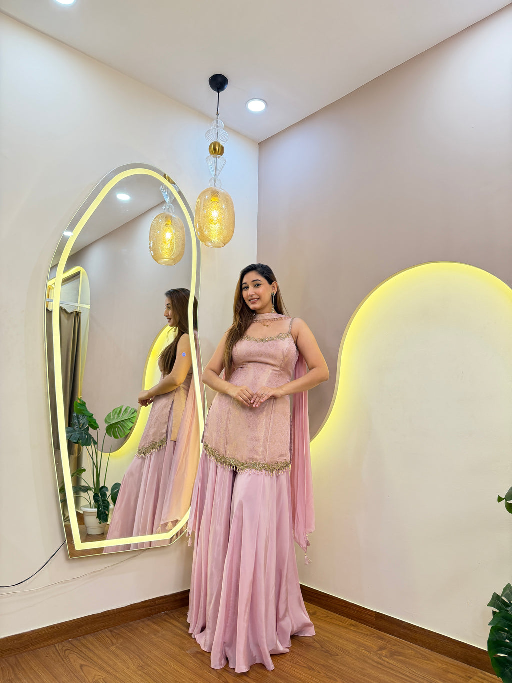 E915 3PC SHARARA SET