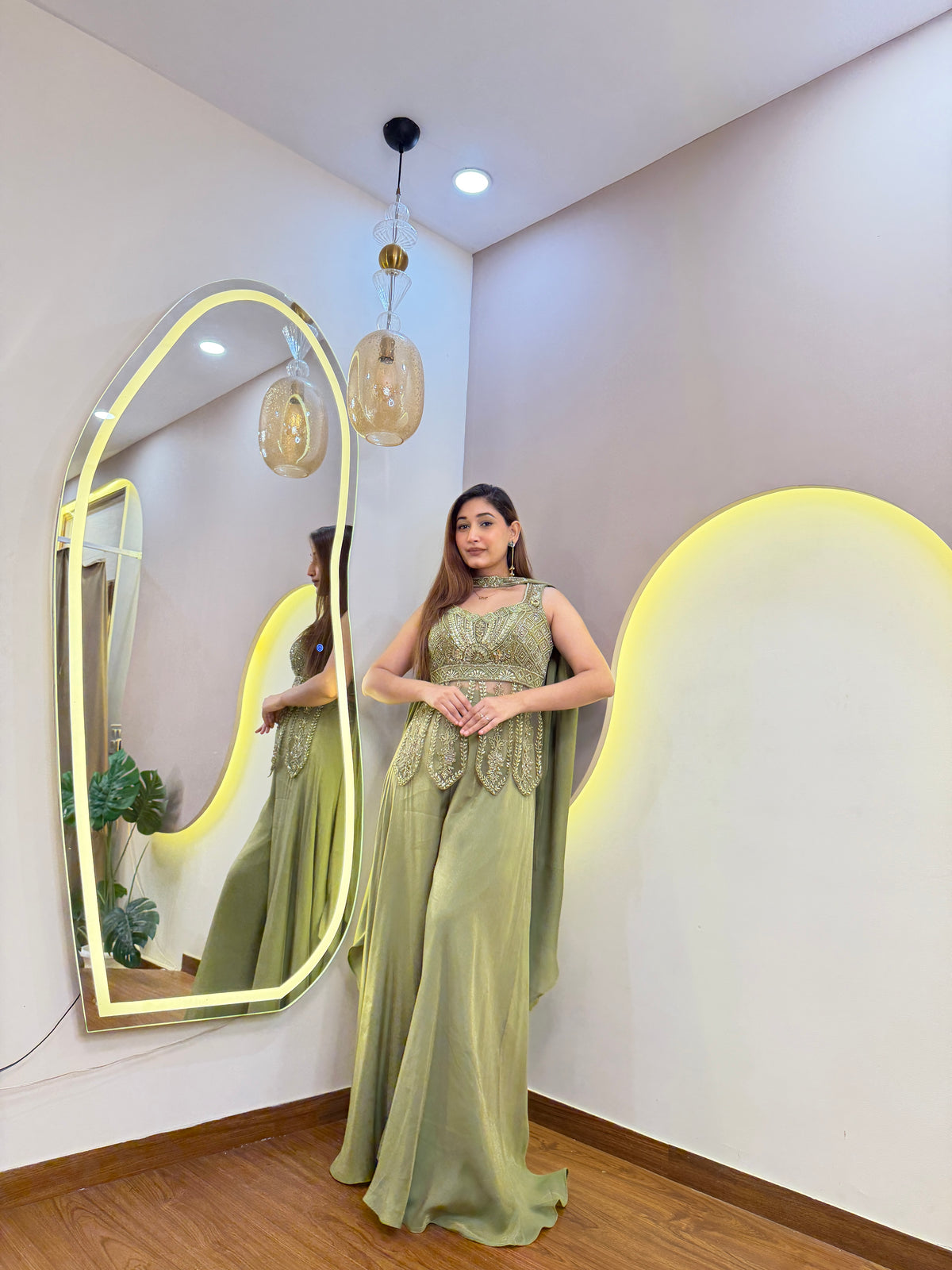 E718 3PC SHARARA SET