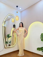 E609 AARFA REGAL DRAPE SAREE