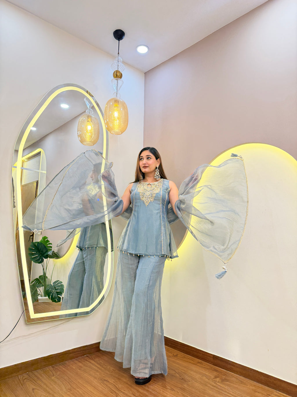 E522 3PC SHARARA SET