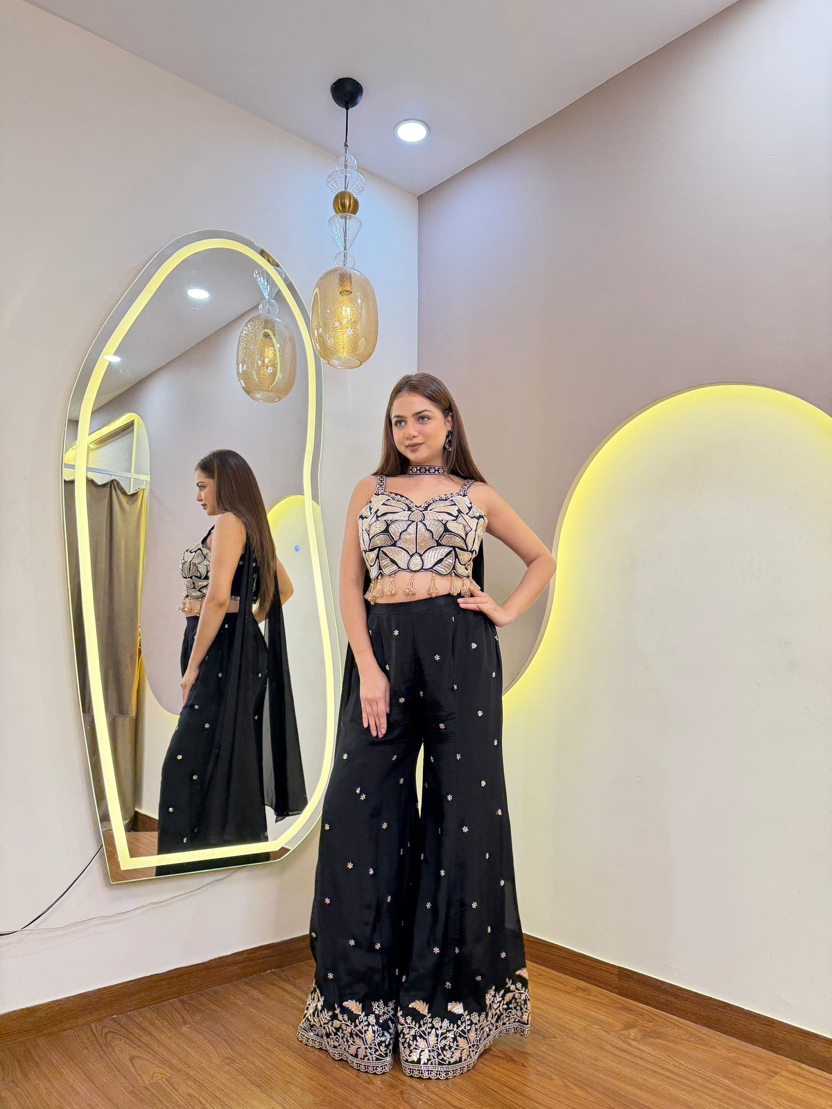 E993 3PC SHARARA SET