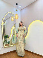 E654 3PC SHARARA SUIT