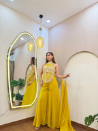 E444 3PC SHARARA SUIT