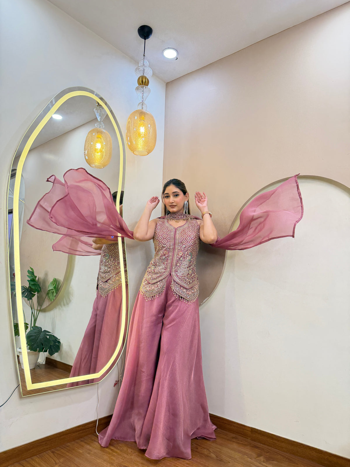 E43 3PC SHARARA SUIT