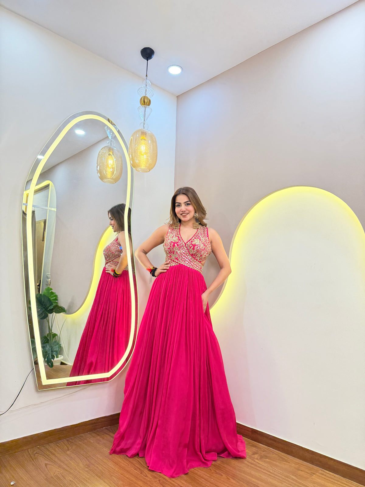 E652 ANARKALI GOWN