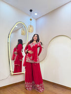 E104 3PC SHARARA SUIT