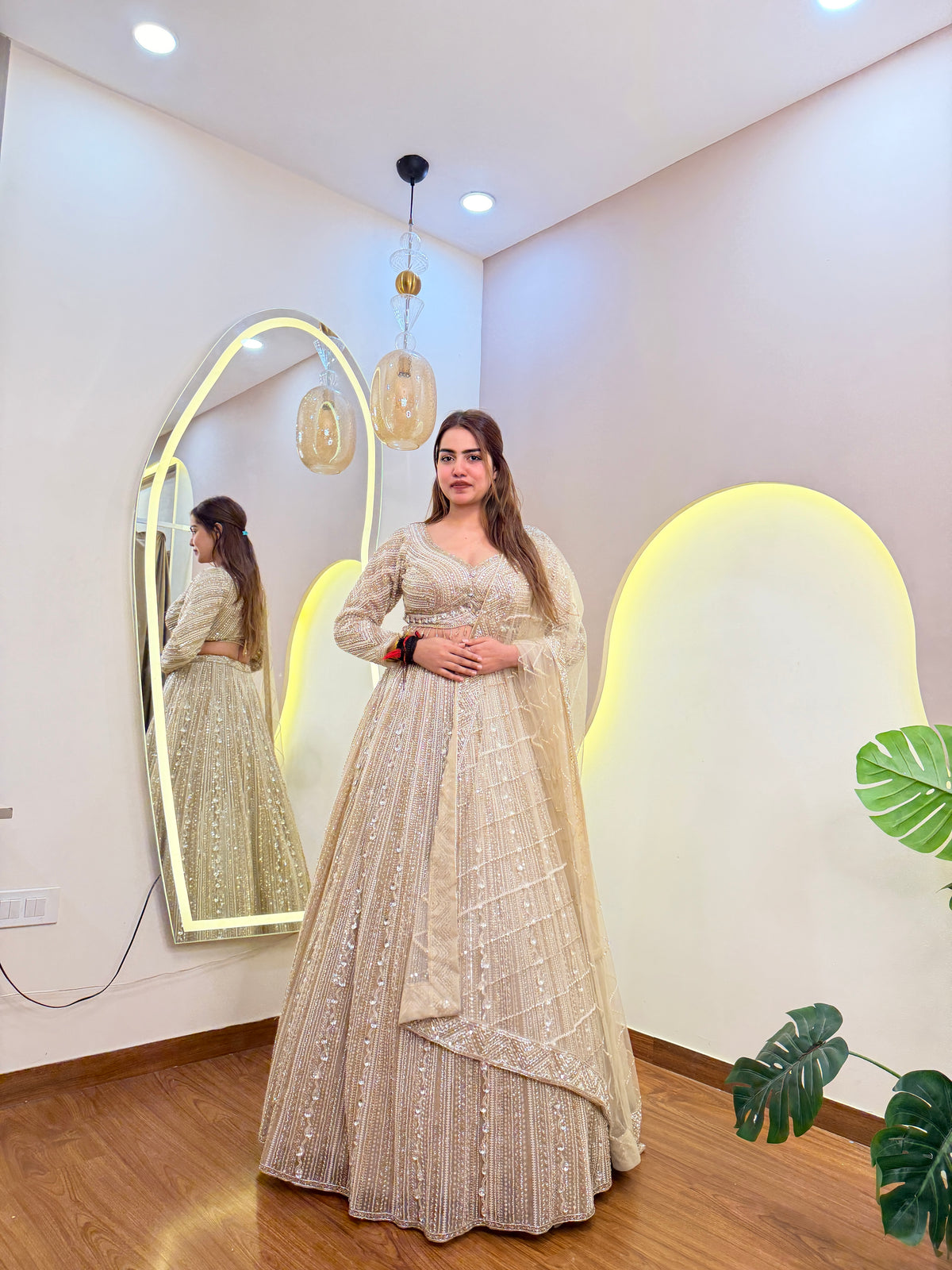 E665 AARFA REGAL LEHENGA