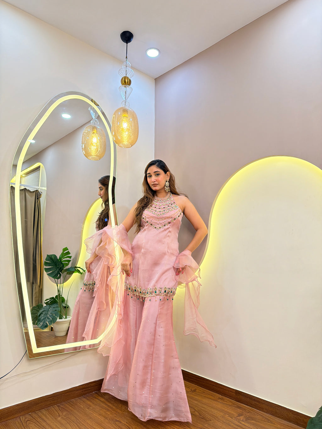 E443 3PC SHARARA SUIT