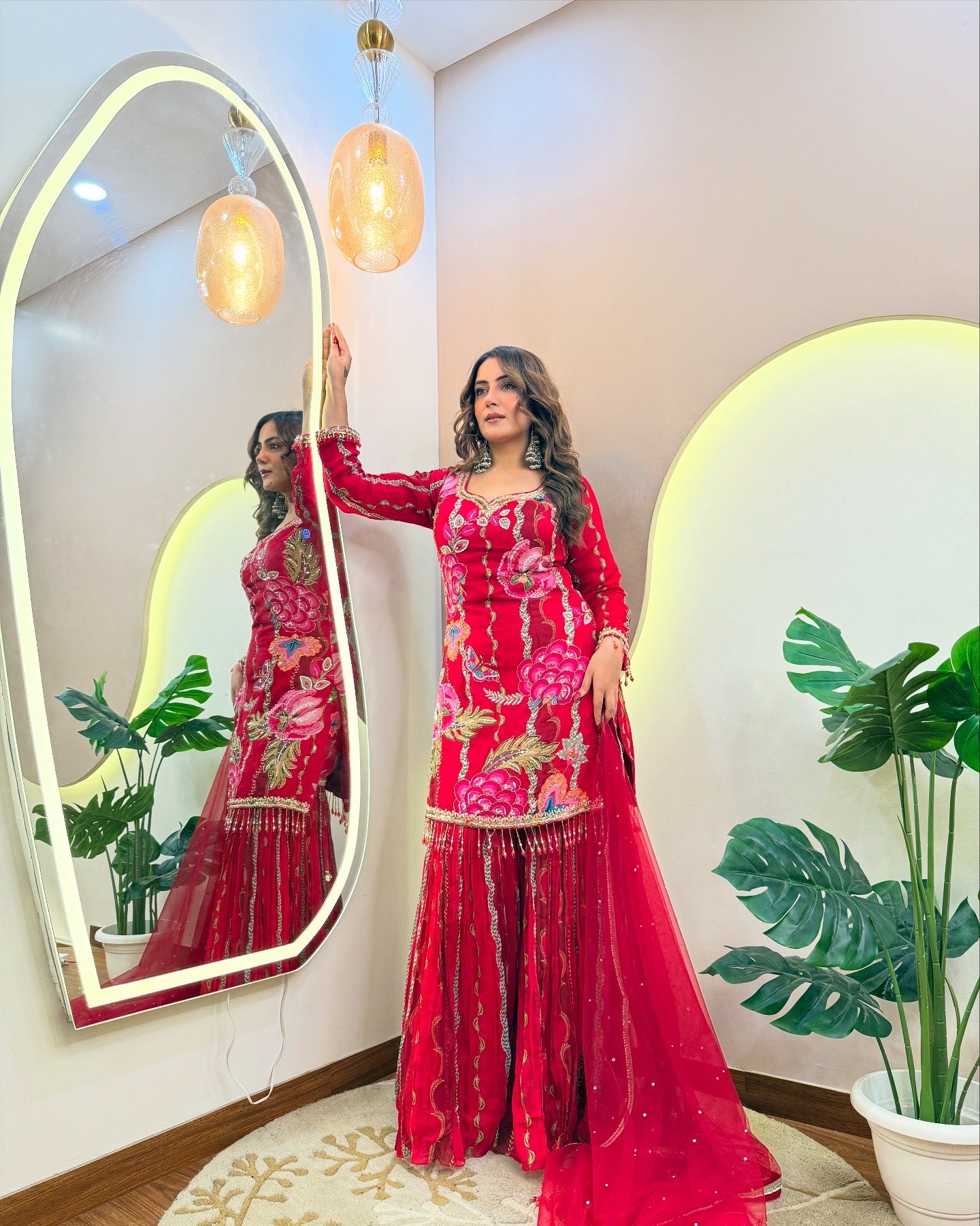 "HEENA" SHARARA SUIT