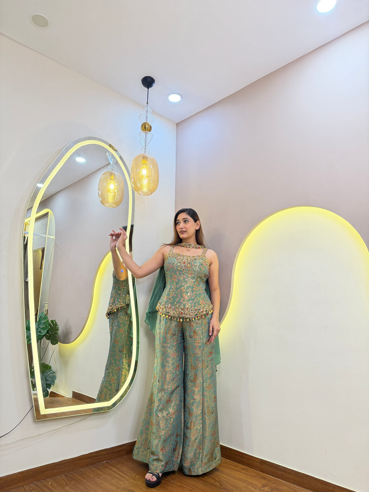 E597 3PC SHARARA SET