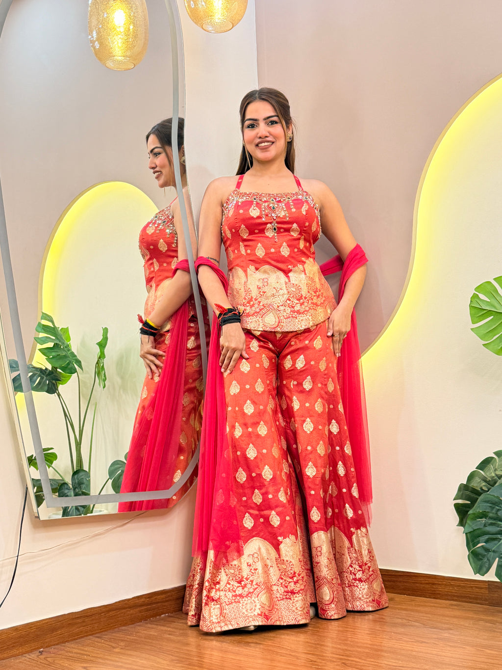 E688 3PC SHARARA SET