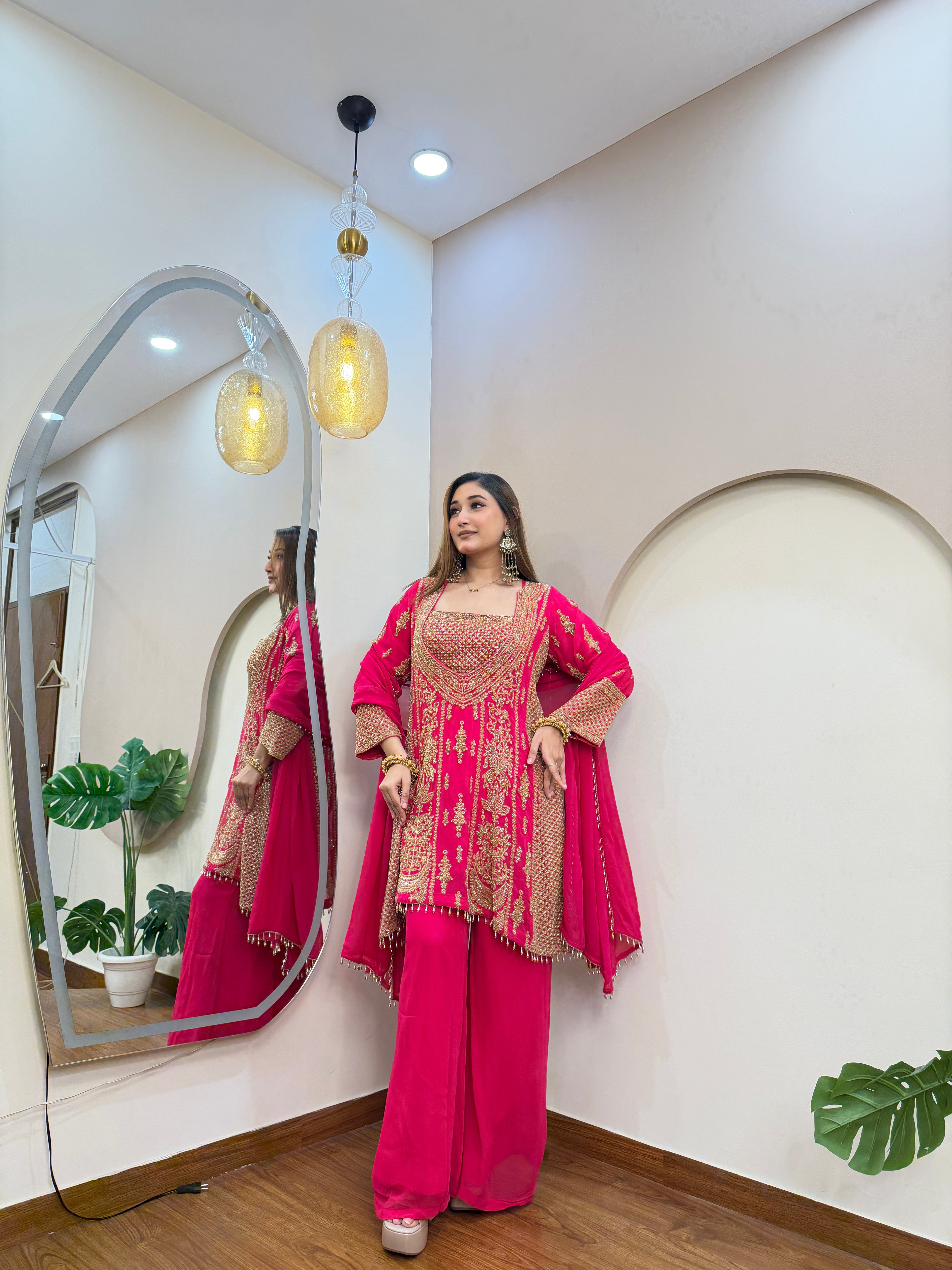 E360 4PC SHARARA SUIT